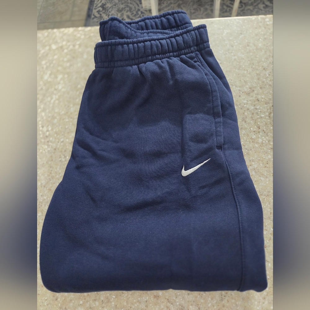 Nike Navy Sweatsuit, Size Large
